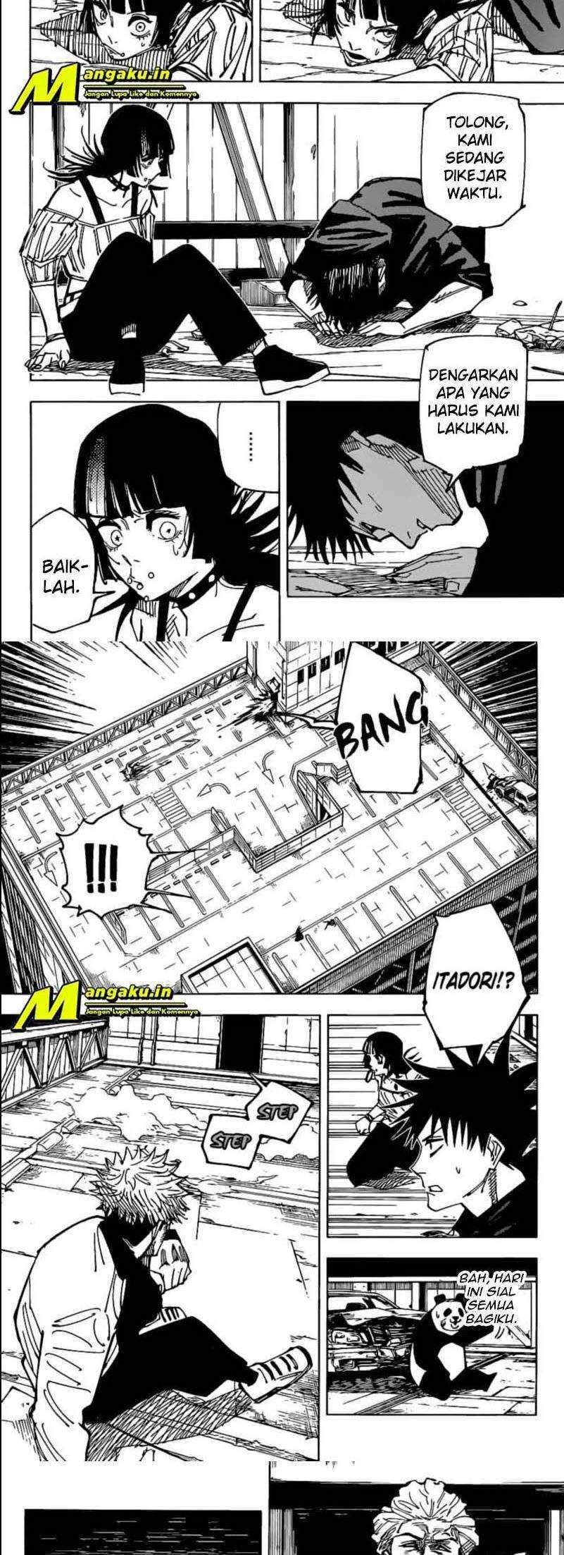 Manga Jujutsu Kaisen Chapter 157 gambar 2