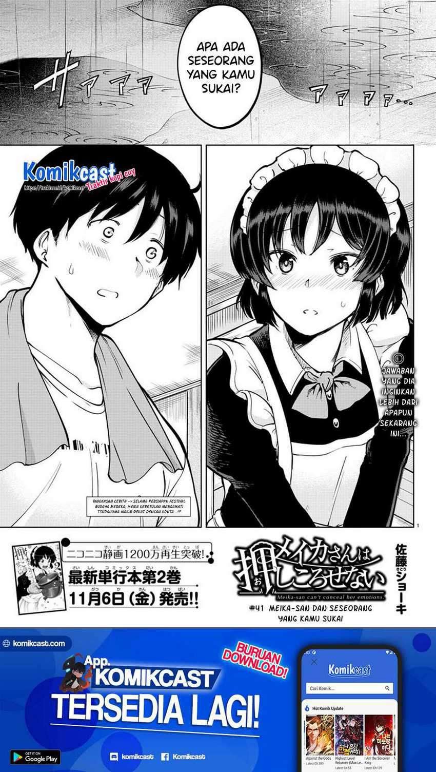 Manga Meika-san Can’t Conceal Her Emotions Chapter 41 gambar 2