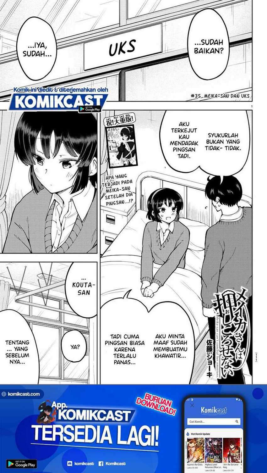 Manga Meika-san Can’t Conceal Her Emotions Chapter 35 gambar 2