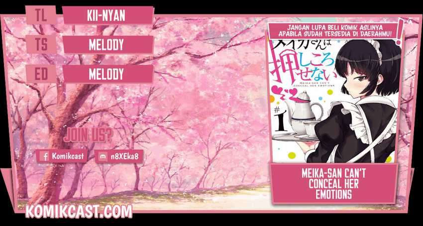 Komik Meika-san Can’t Conceal Her Emotions Chapter 22 gambar 1