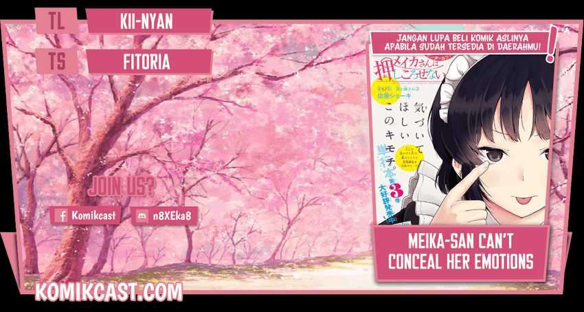 Komik Meika-san Can’t Conceal Her Emotions Chapter 21 gambar 1