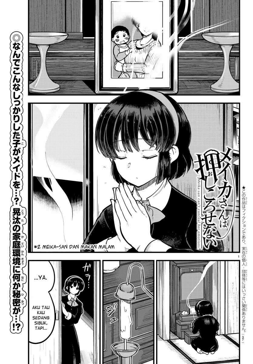 Manga Meika-san Can’t Conceal Her Emotions Chapter 2 gambar 2