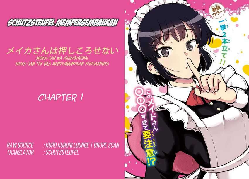 Komik Meika-san Can’t Conceal Her Emotions Chapter 1 gambar 1