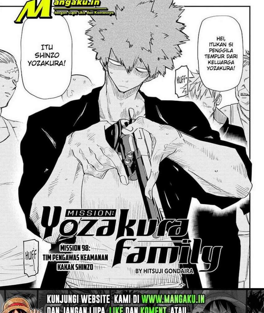 Manga Mission: Yozakura Family Chapter 98 gambar 2