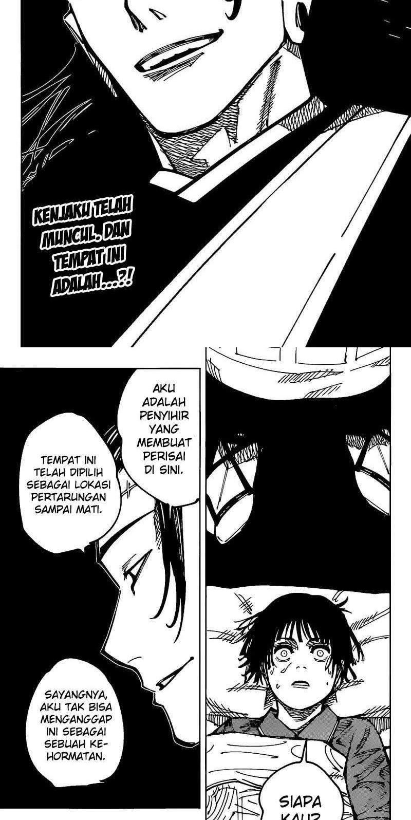 Manga Jujutsu Kaisen Chapter 160 gambar 2