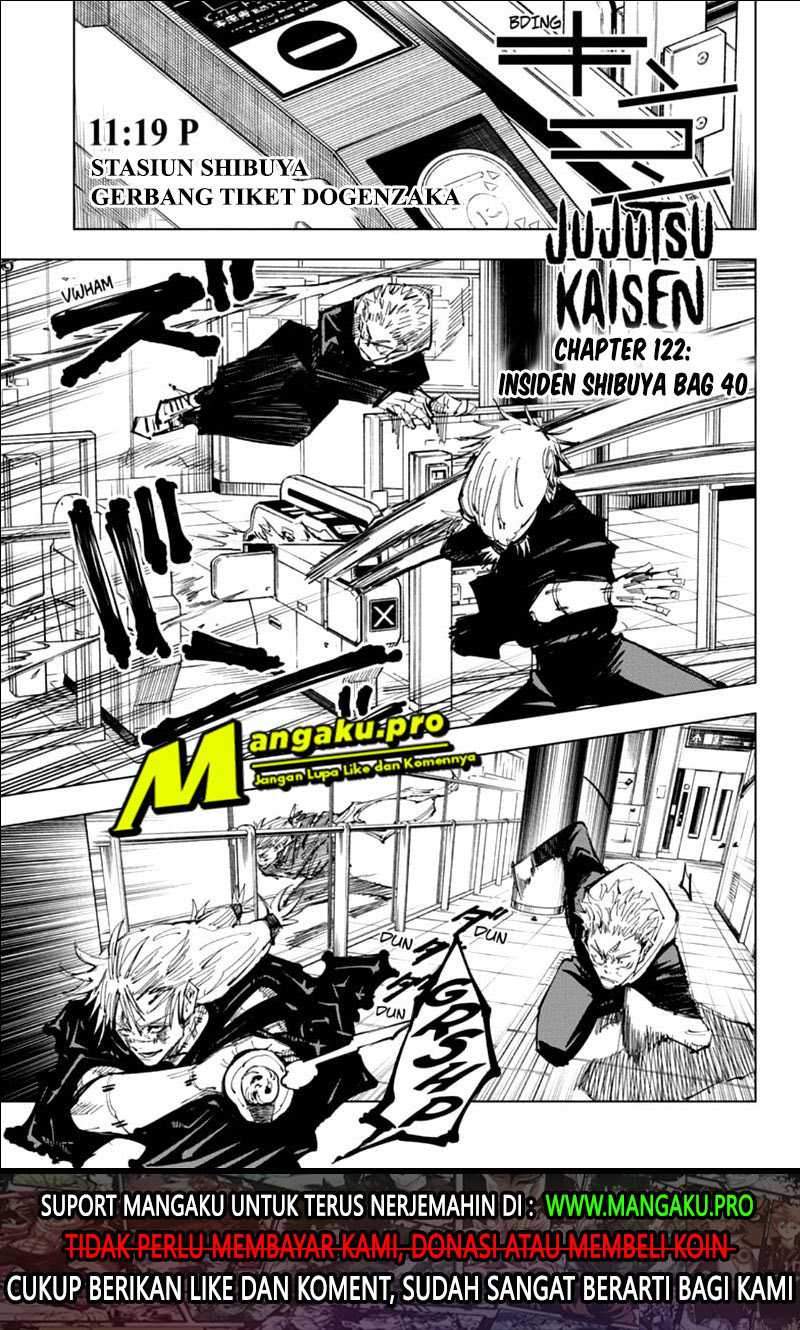 Manga Jujutsu Kaisen Chapter 122 gambar 2