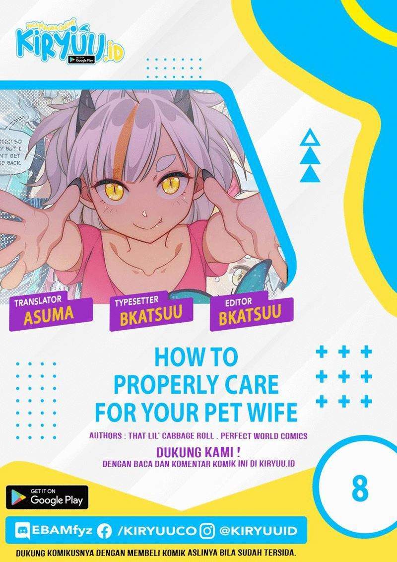 Komik How To Properly Care For Your Pet Wife Chapter 8 gambar 1