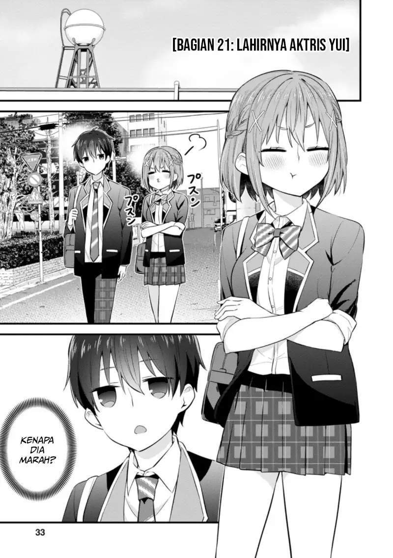 Manga The Cute Girl Sitting Next to Me Is Trying to Make Me Fall in Love With Her as a Way to Ridicule Me, but the Tables Were Turned on Her Before She Knew It Chapter 7 gambar 2