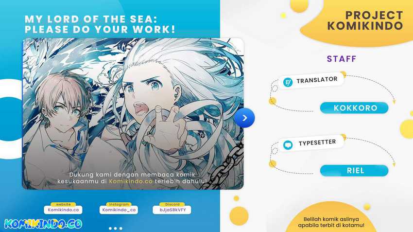 Komik My Lord of the Sea, Please Do Your Work! Chapter 10 gambar 1