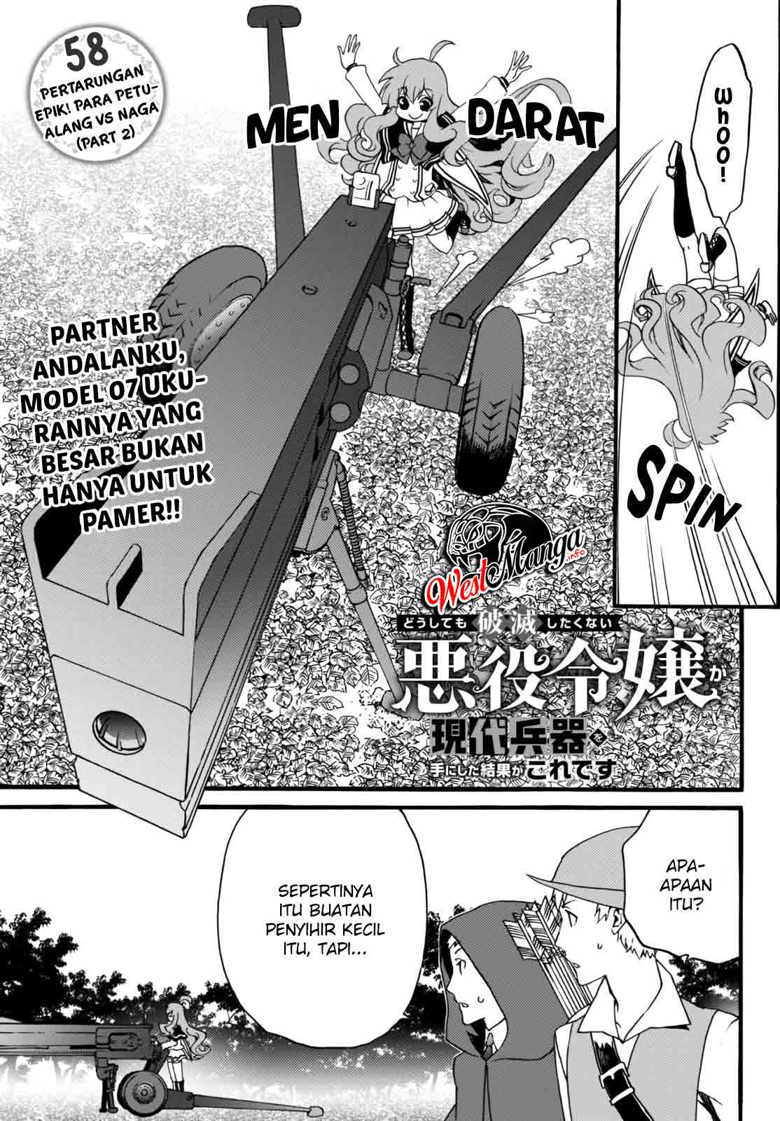 Komik The Villainess Will Crush Her Destruction End Through Modern Firepower Chapter 58 gambar 1