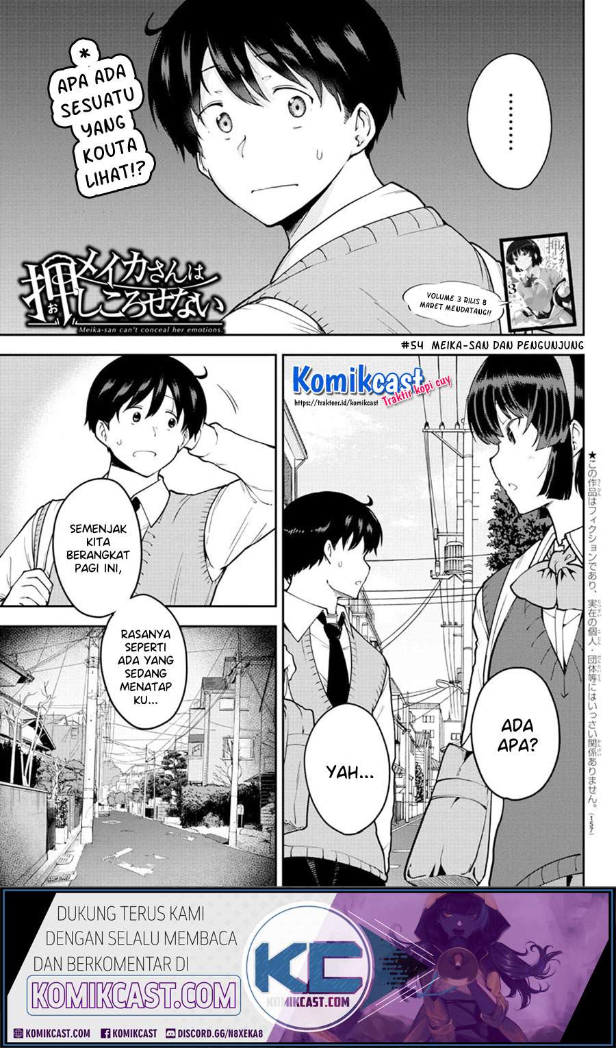 Manga Meika-san Can’t Conceal Her Emotions Chapter 54 gambar 2
