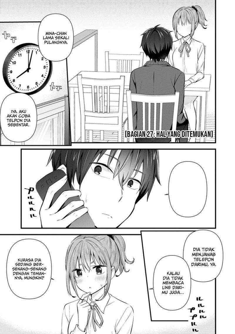 Manga The Cute Girl Sitting Next to Me Is Trying to Make Me Fall in Love With Her as a Way to Ridicule Me, but the Tables Were Turned on Her Before She Knew It Chapter 9 gambar 2