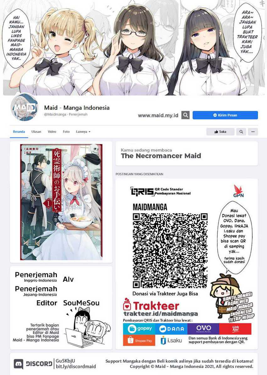 Manga The Necromancer Maid Chapter 20 gambar 2