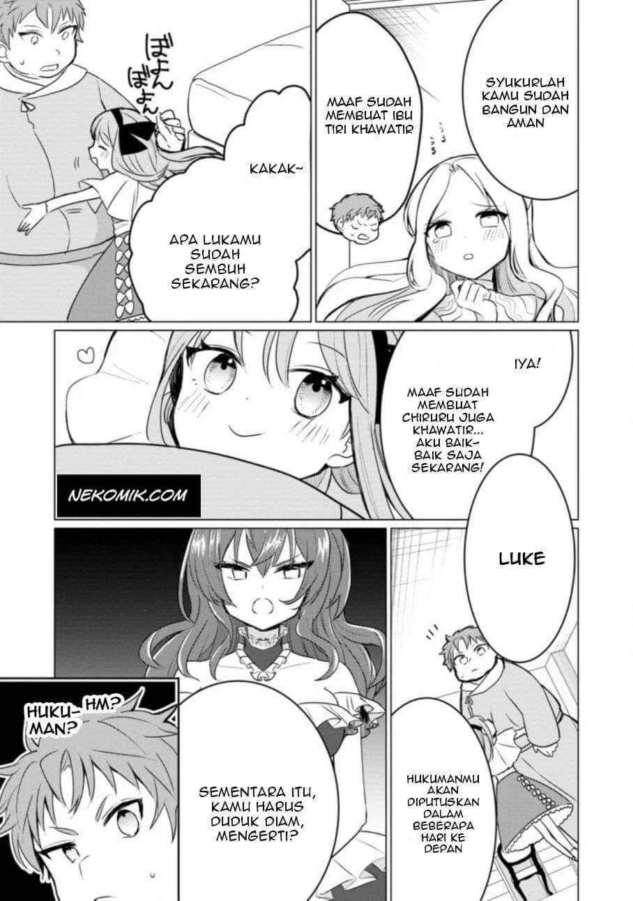 Manga Tensei Saki ga Zannen Ouji Datta Ken: Ima wa Fukkin 1-kai mo Dekinai kedo Yasete Isekai Sukuimasu Chapter 2.2 gambar 2