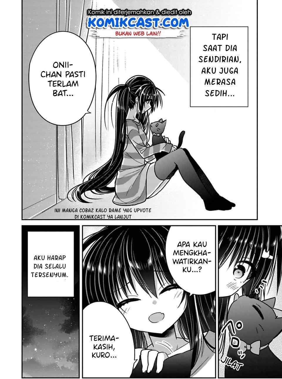 Manga Siscon Ani to Brocon Imouto ga Shoujiki ni Nattara Chapter 21.2 gambar 2