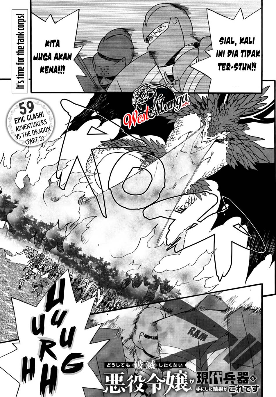Manga The Villainess Will Crush Her Destruction End Through Modern Firepower Chapter 59 gambar 2