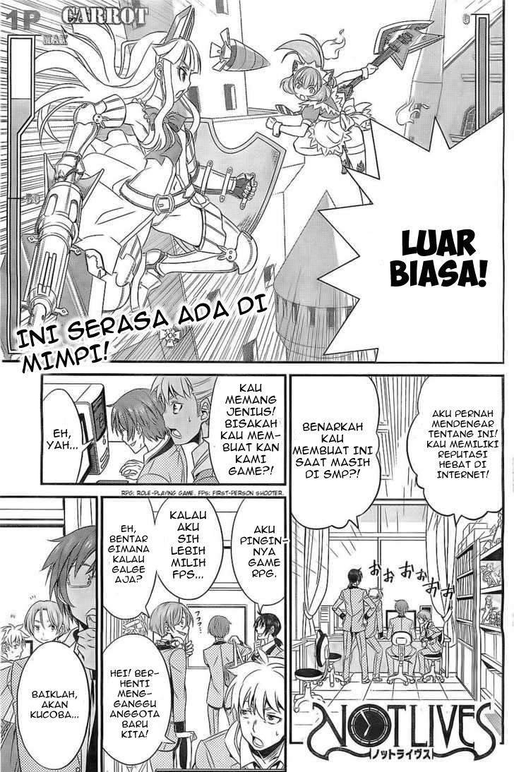 Manga Not Lives Chapter 1 gambar 2