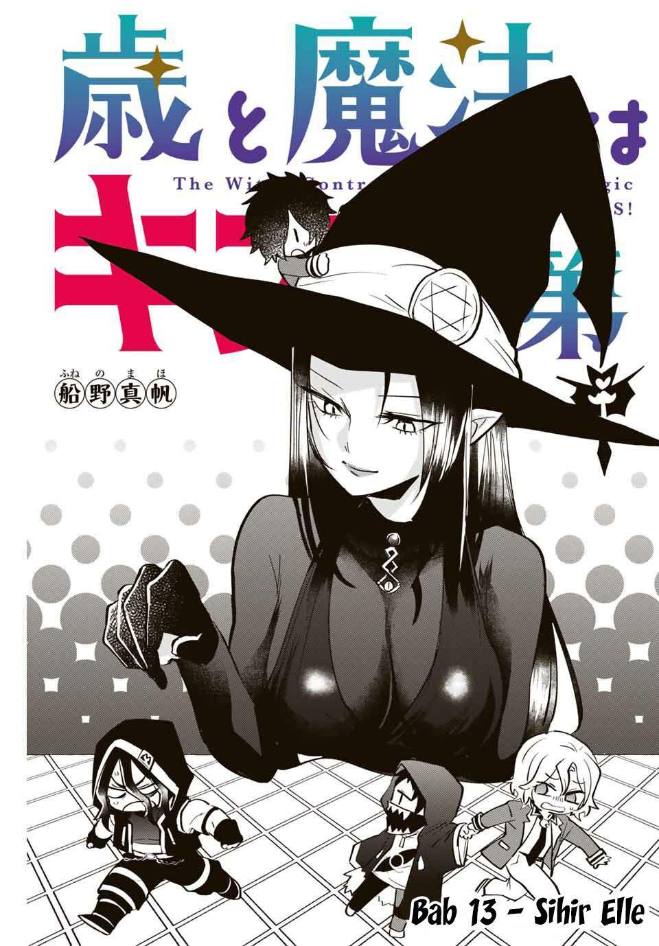 Manga The Witch Controls Her Age and Magic With a Kiss Chapter 13 gambar 2