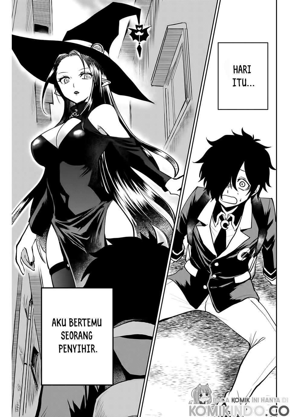 Manga The Witch Controls Her Age and Magic With a Kiss Chapter 1 gambar 2