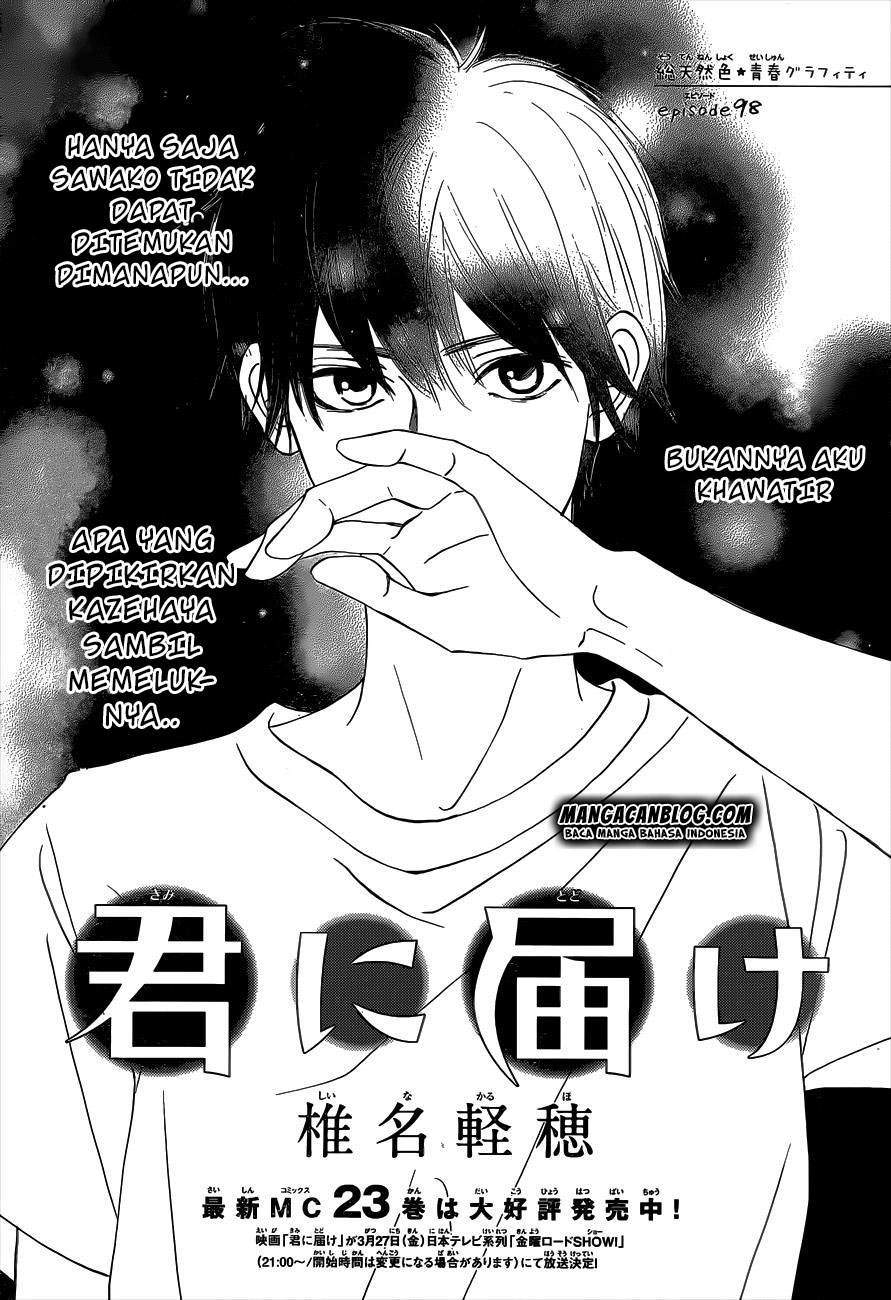Manga Kimi ni Todoke Chapter 98 gambar 2