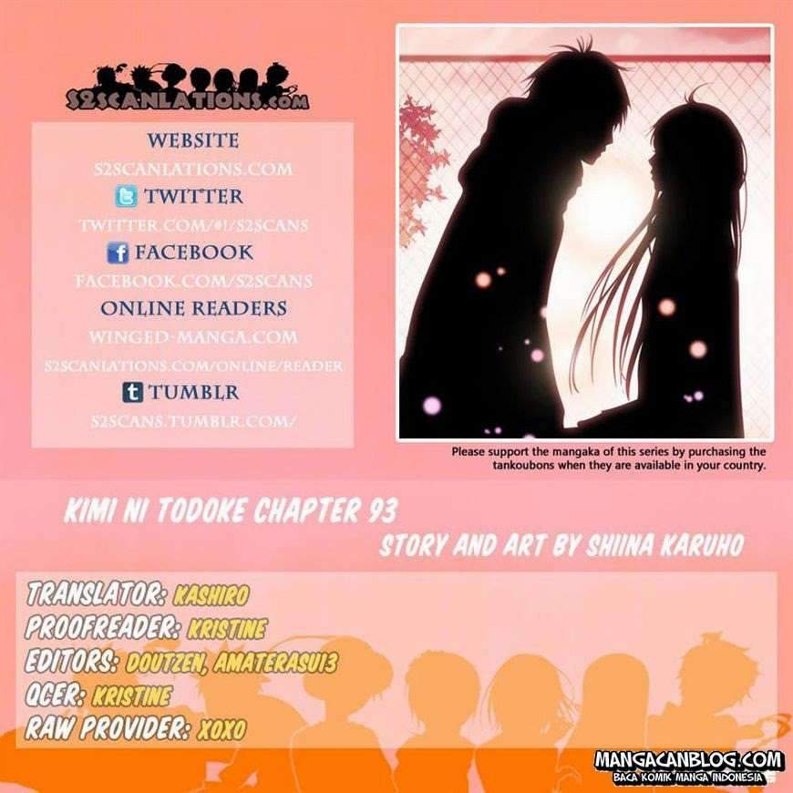 Komik Kimi ni Todoke Chapter 93 gambar 1