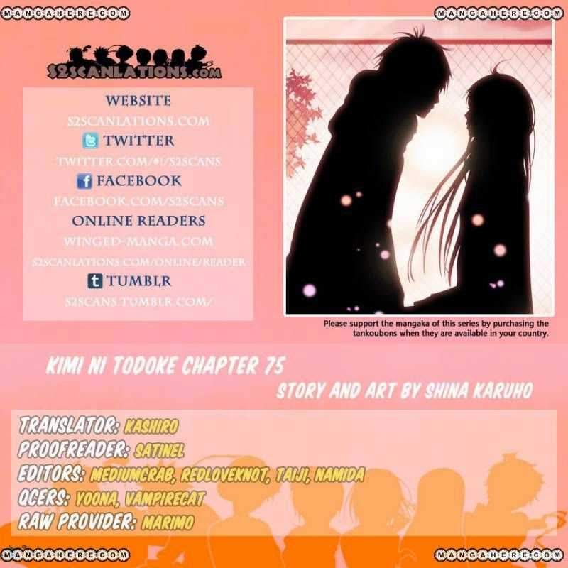 Komik Kimi ni Todoke Chapter 75 gambar 1