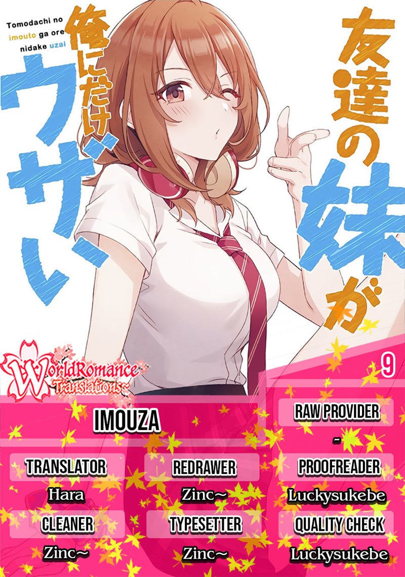 Komik Tomodachi no Imouto ga Ore ni Dake Uzai Chapter 9 gambar 1