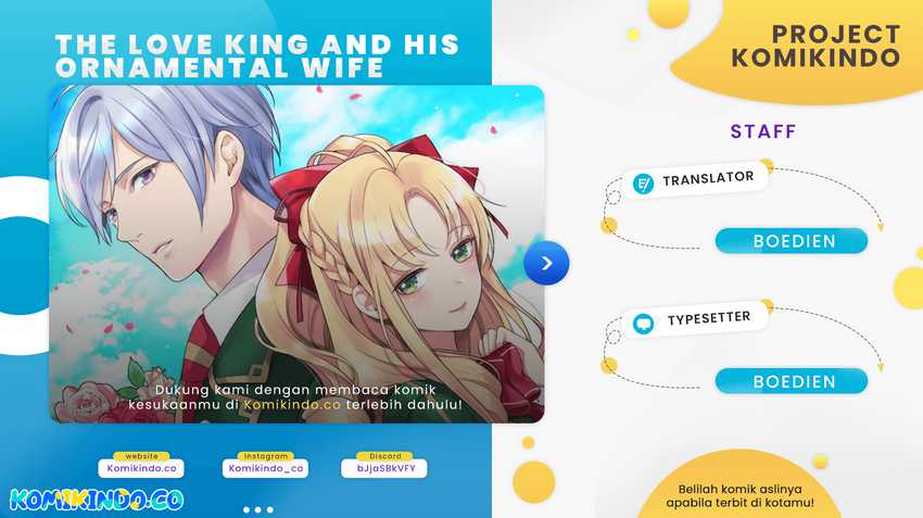 Komik The Love King and His Ornamental Wife Chapter 18 gambar 1