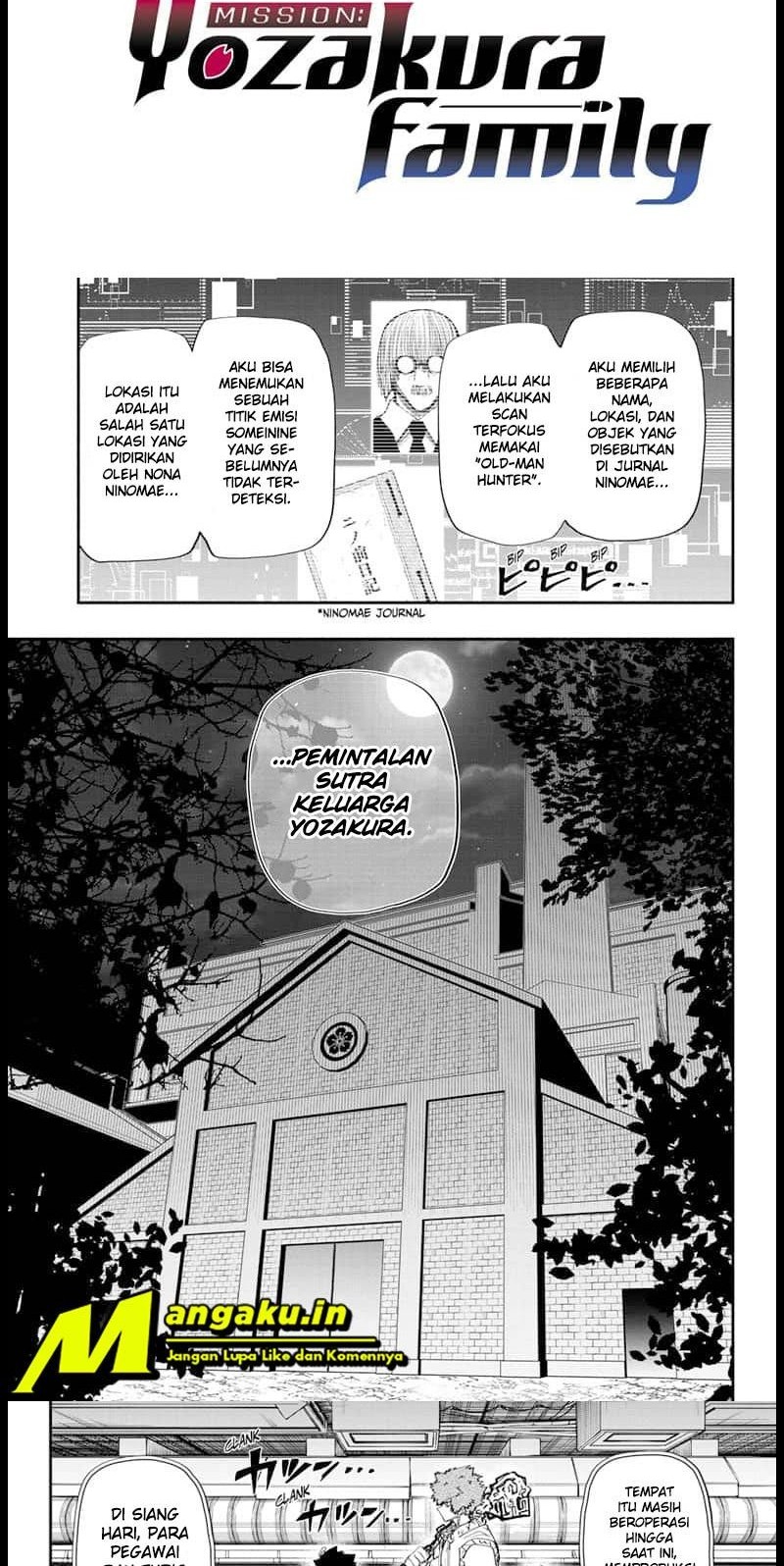 Manga Mission: Yozakura Family Chapter 110 gambar 2