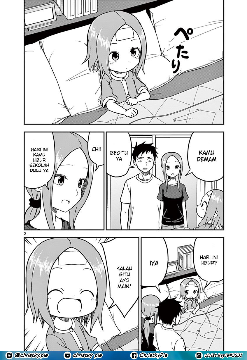 Manga Karakai Jouzu no (Moto) Takagi-san Chapter 95 gambar 2