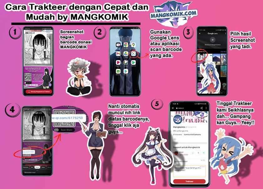 Danshi Koukousei no Nichijou Chapter 51 Gambar 21