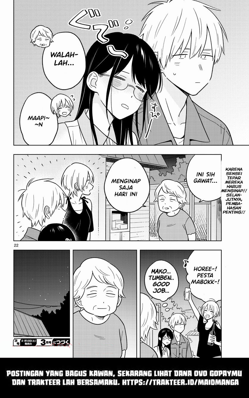 Sensei wa Koi wo Oshierarenai Chapter 44 Gambar 24
