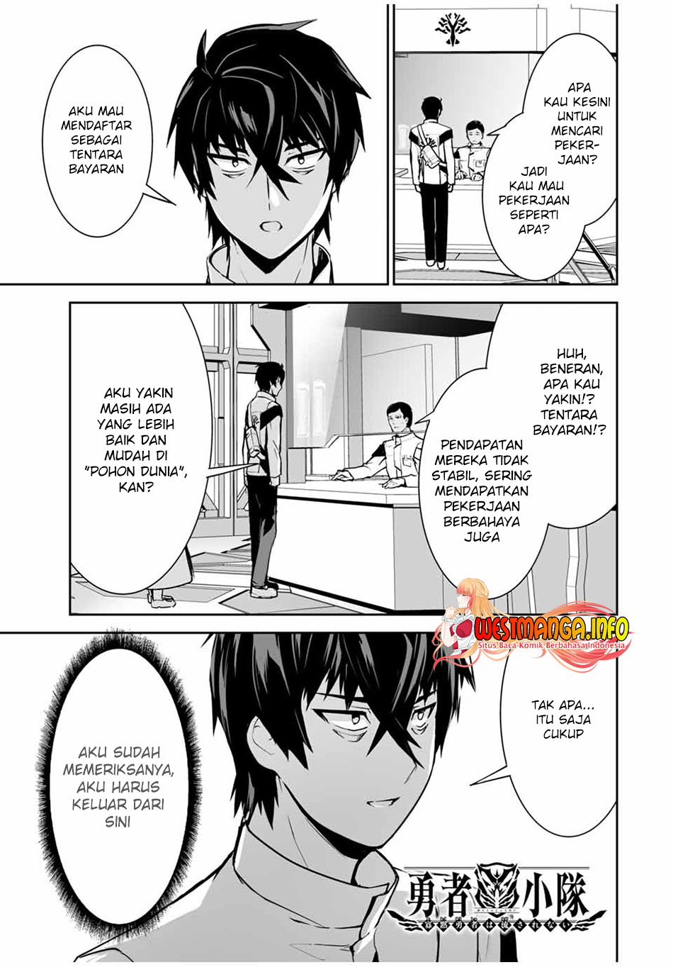 Manga Yuusha Shoutai Kamoku Yuusha Wa Nagisa Renai Chapter 20 gambar 2