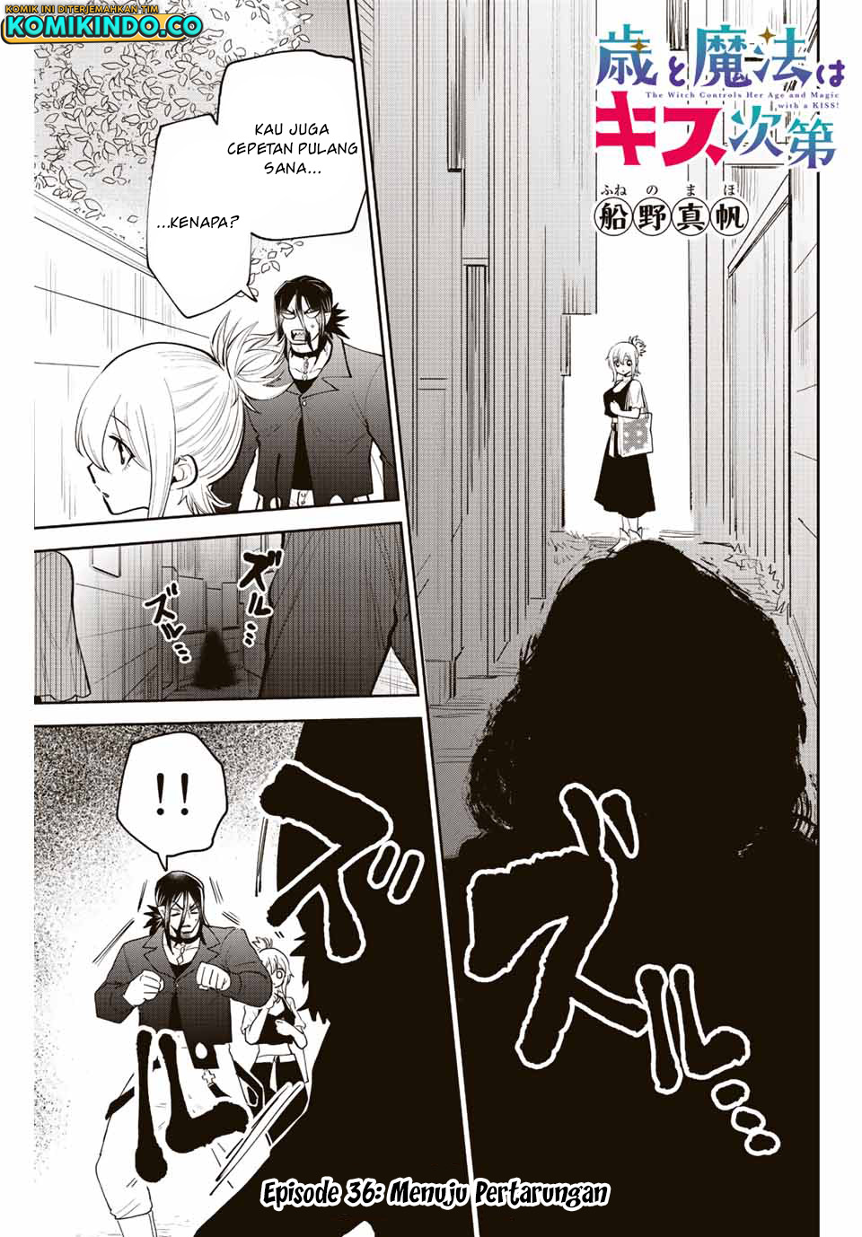 Manga The Witch Controls Her Age and Magic With a Kiss Chapter 36 gambar 2