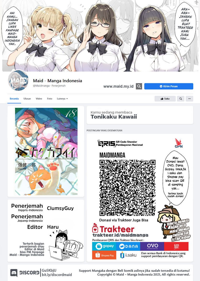Manga Tonikaku Kawaii Chapter 168 gambar 2