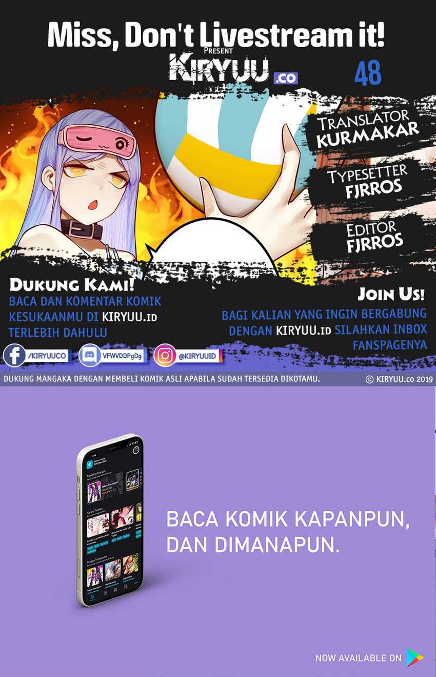 Komik Miss, don’t livestream it! Chapter 48 gambar 1