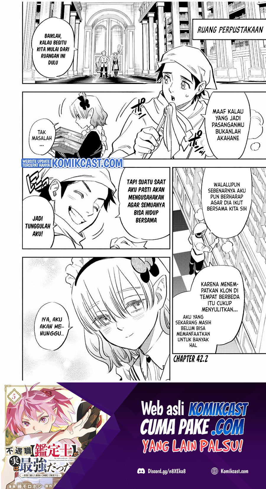 Manga The Unfavorable Job “Appraiser” Is Actually the Strongest Chapter 42.2 gambar 2