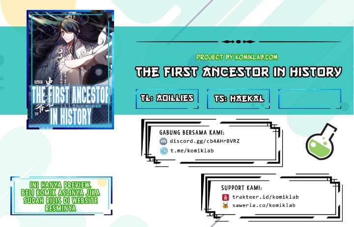 Komik The First Ancestor in History Chapter 18 gambar 1