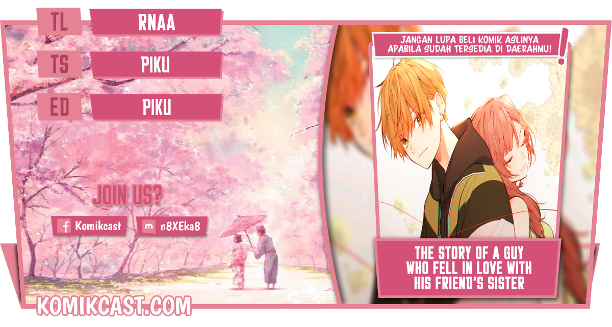 Komik The Story of a Guy who fell in love with his Friend’s Sister Chapter 14 gambar 1