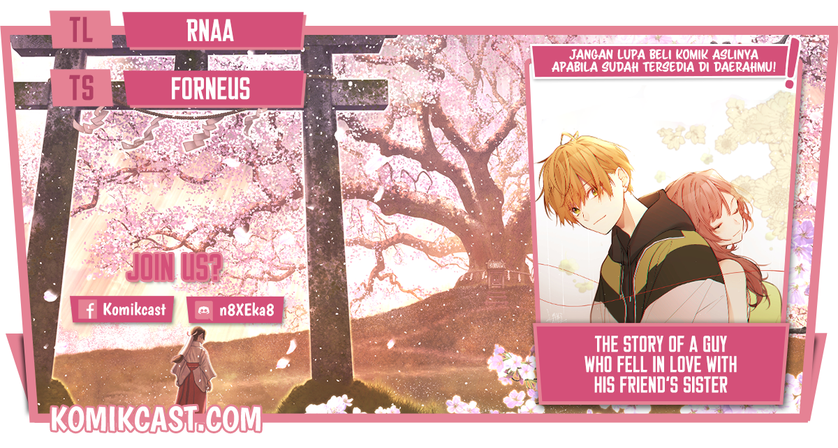 Komik The Story of a Guy who fell in love with his Friend’s Sister Chapter 10 gambar 1