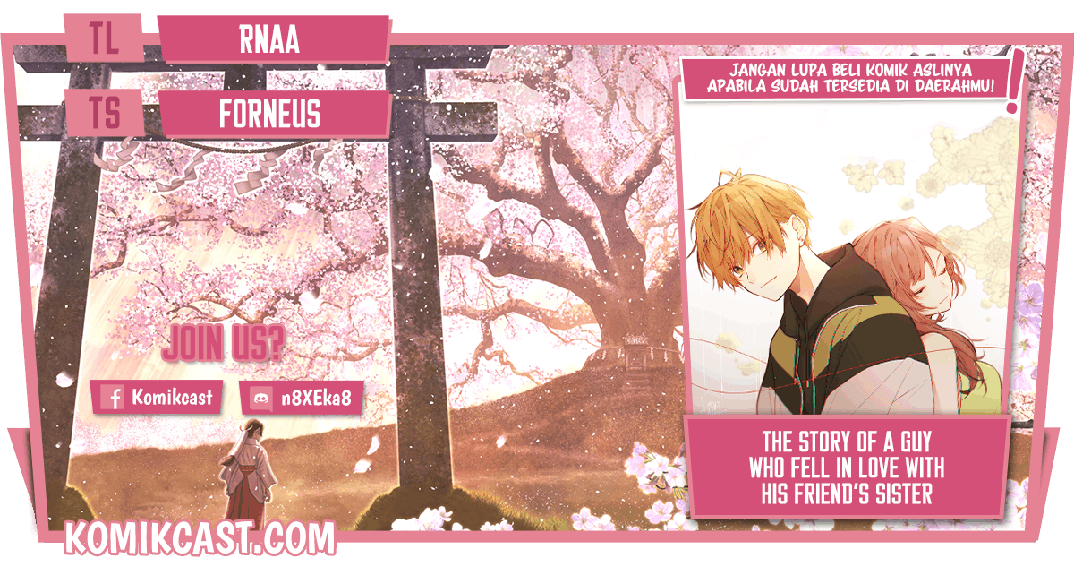 Komik The Story of a Guy who fell in love with his Friend’s Sister Chapter 06 gambar 1