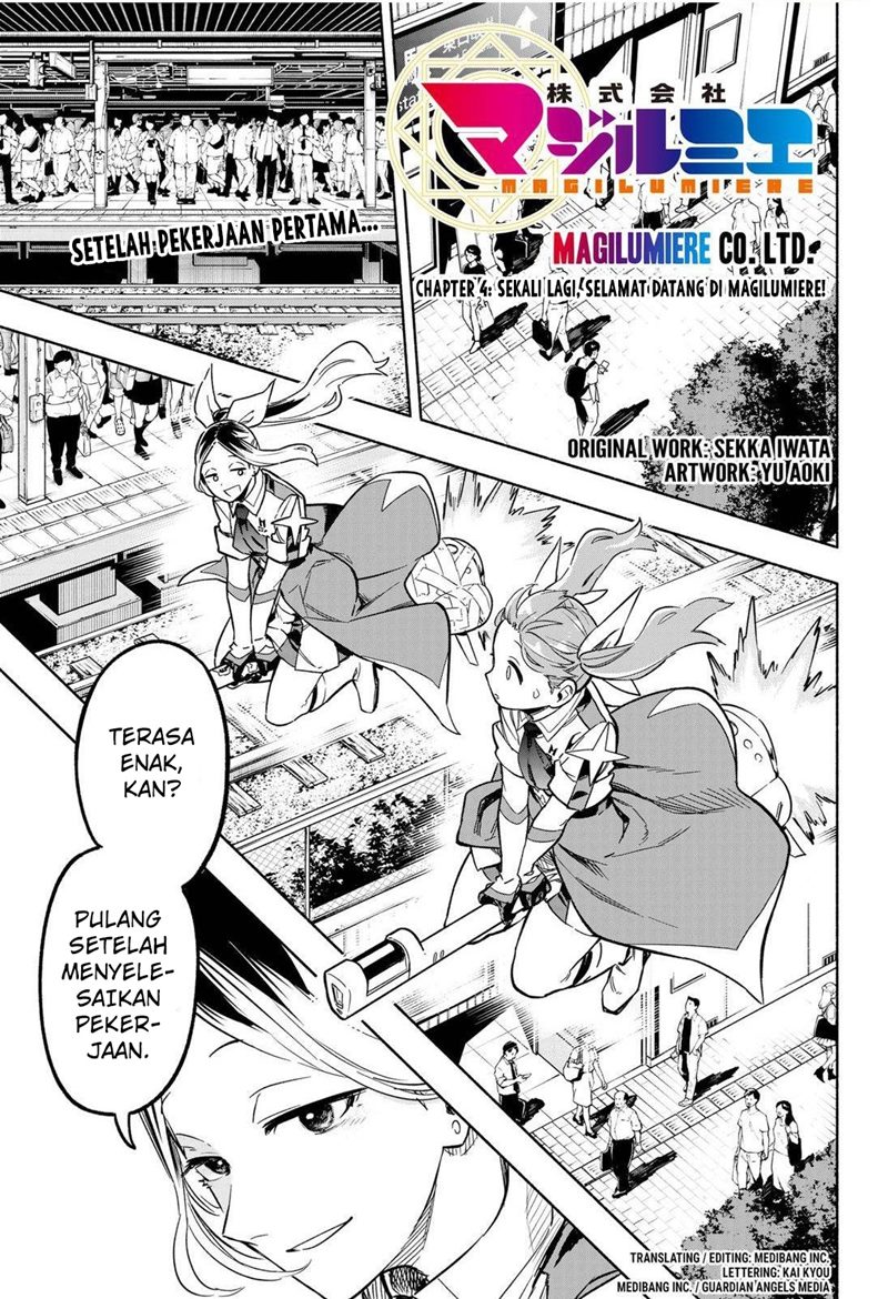 Manga Kabushiki Gaisha MagiLumiere Chapter 04 gambar 2