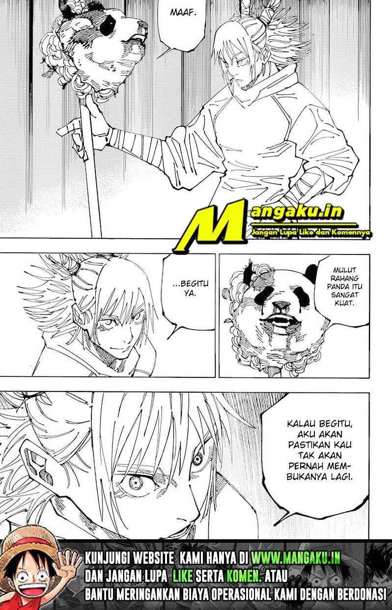 Jujutsu Kaisen Chapter 185 Gambar 18