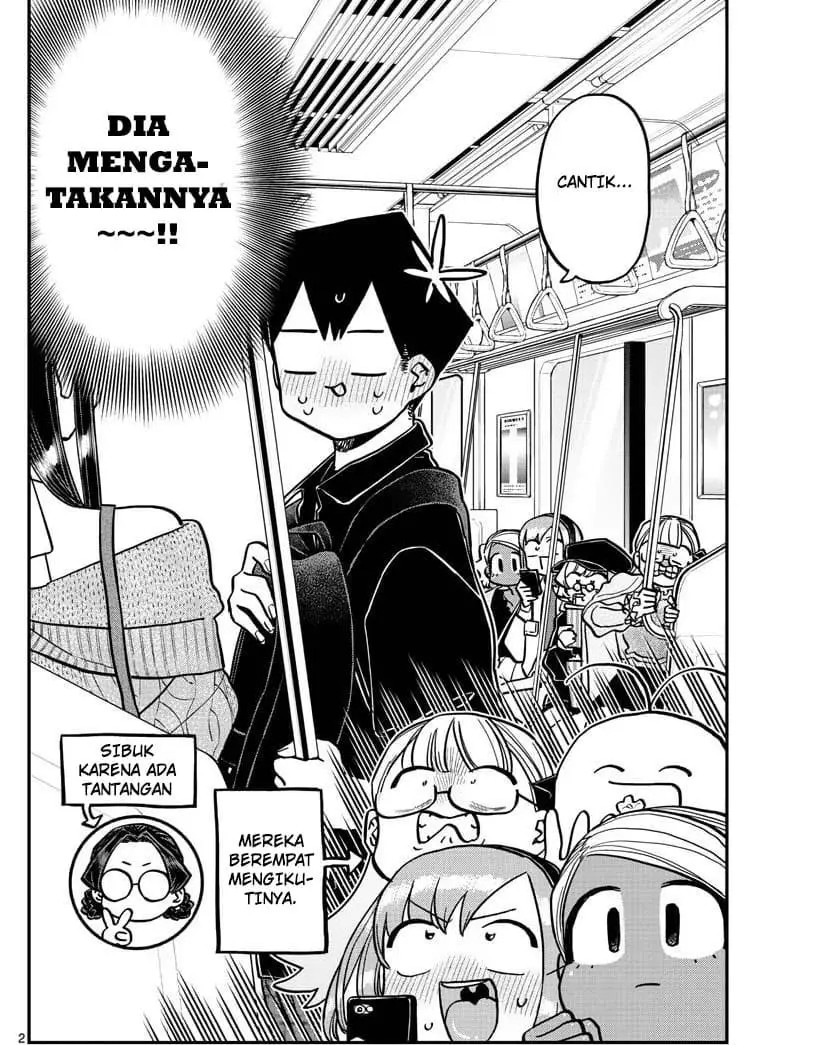 Manga Komi-san wa Komyushou Desu Chapter 321 gambar 2