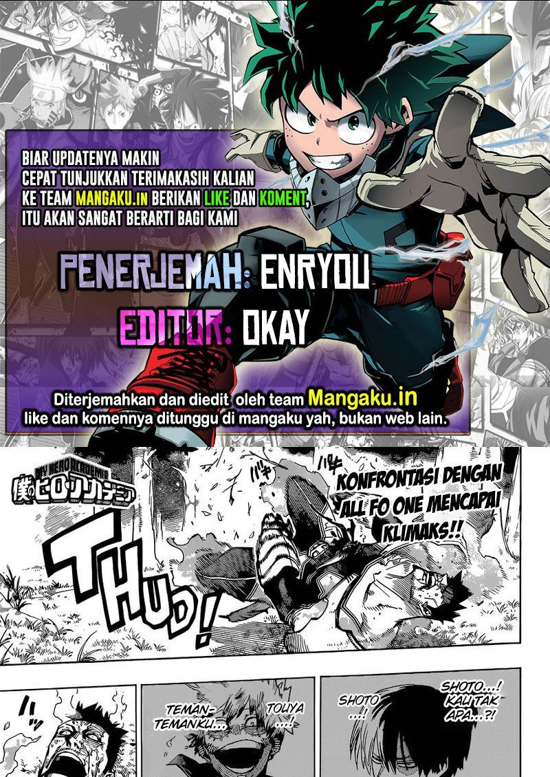 Komik Boku no Hero Academia Chapter 355 gambar 1