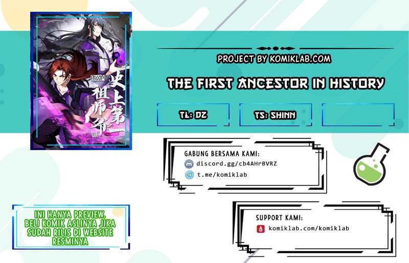 Komik The First Ancestor in History Chapter 37 gambar 1