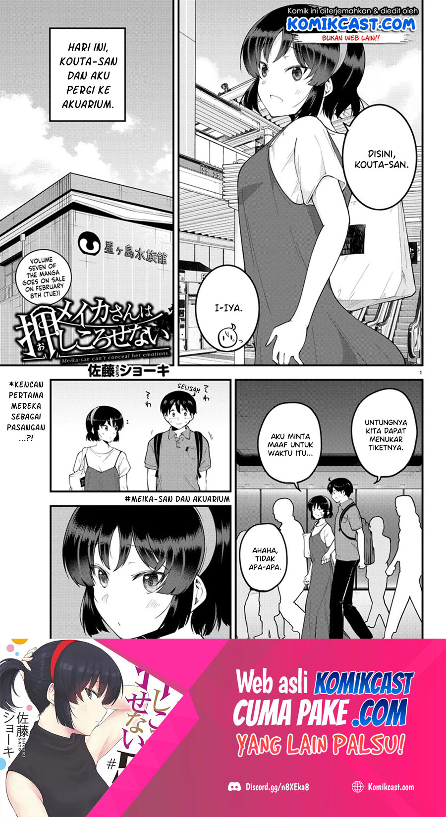 Manga Meika-san Can’t Conceal Her Emotions Chapter 97 gambar 2