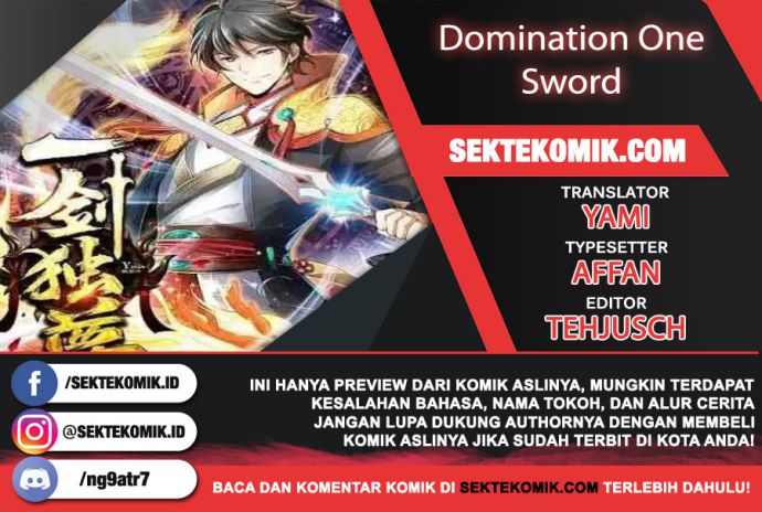 Komik Domination One Sword Chapter 202 gambar 1