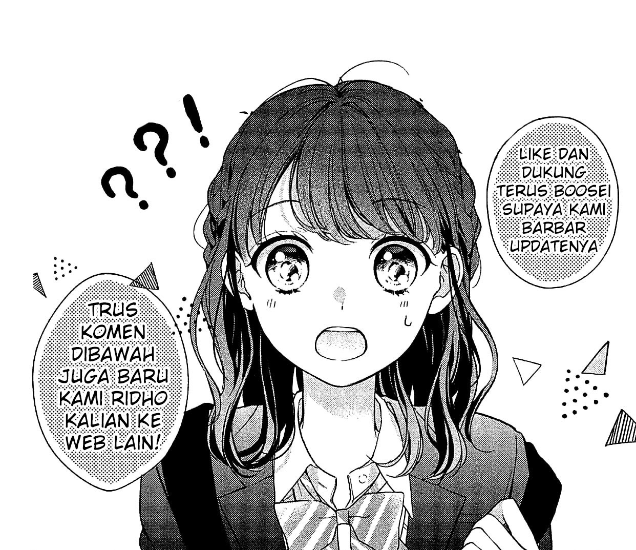 Manga Homura-sensei wa Tabun Motenai Chapter 13 gambar 2