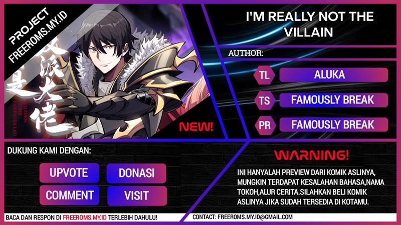 Komik I’m Really Not The Villain Chapter 05 gambar 1
